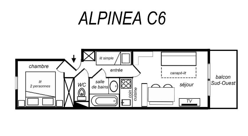 Image of One-Bedroom Apartment 9