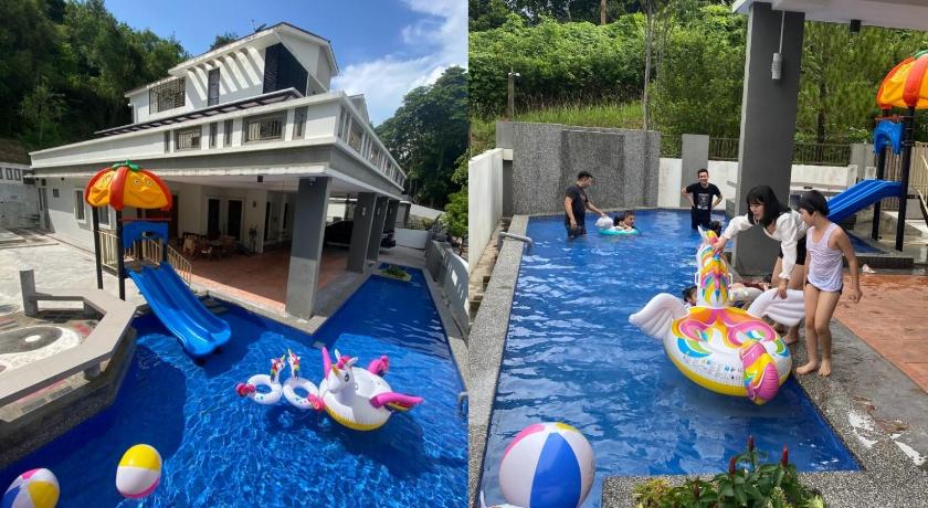25PAX 4BR Villa with Kids Swimming Pool, KTV, Pool Table n BBQ near SPICE Arena Penang — Hotel in Penang