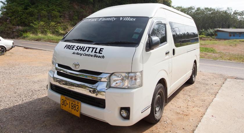 a white van is parked on the side of the road, Lux Pool Villas Krabi Ao Nang - SHA Extra Plus in Krabi