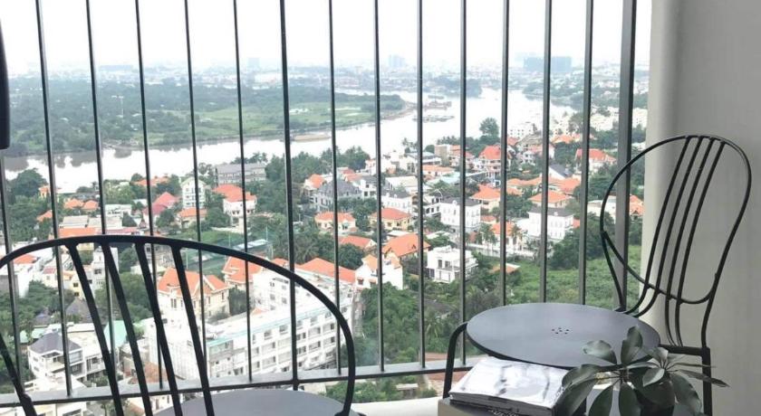 Sunset River View_2BR in Masteri Thao Dien_Free Pool,Gym photo