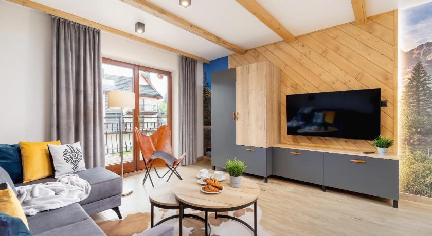 扎科帕内 Premium Apartments Salwatorianska Mountain View Zakopane by Renters Prestige 4星级 民宿 泳池