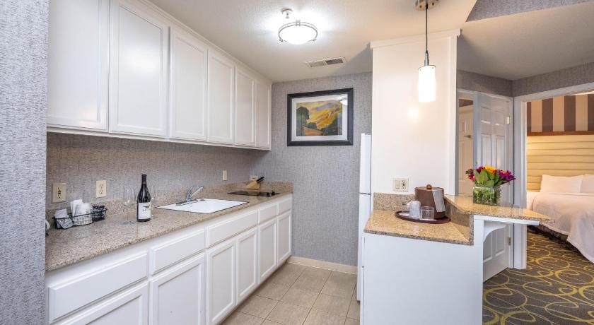 Image of Suite-1 King Bed, Non-Smoking, Whirlpool, Separate Living Area, Microwave And Refrigerator, Kitchene 8