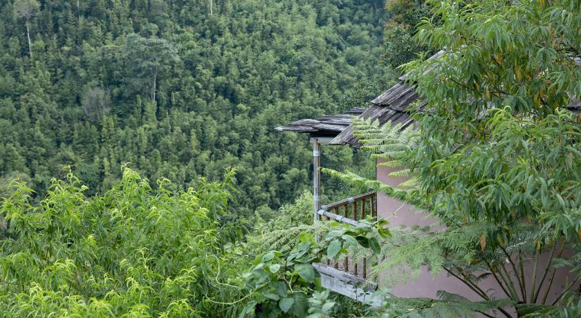 a large building with a tree on top of it, Chapa Farmstay - Mountain Retreat in Sapa