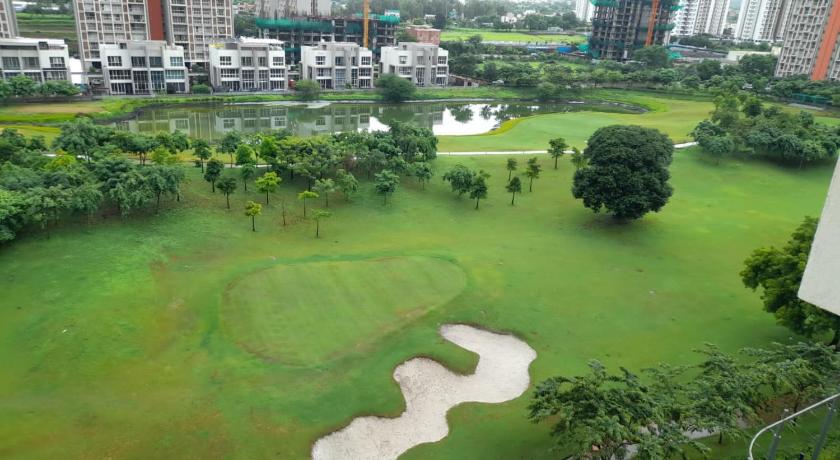 AC 3BHK fully furnished flat with golf view photo