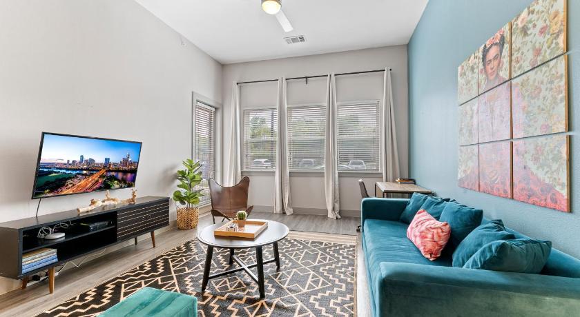 オースティン Modern & Chic 1BR Luxury Apts Close to Downtown & Airport 5つ星 宿泊施設 ロビー