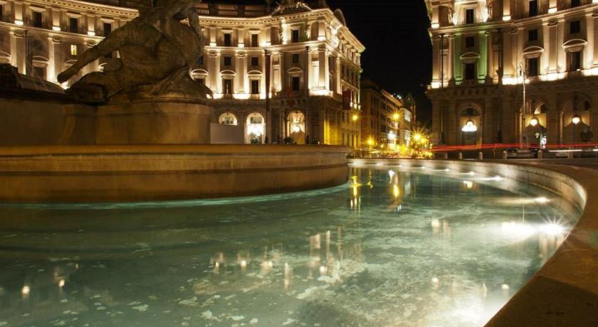 罗马 Hotel Martini 3星级 酒店 泳池