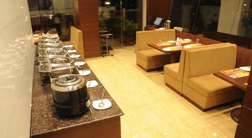 a kitchen filled with lots of different types of items, The Altruist Business Hotel- Andheri in Mumbai