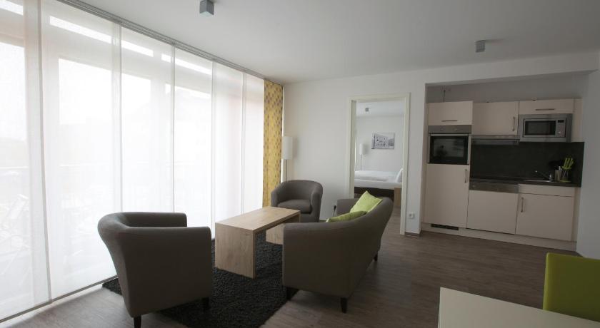 베를린 어댑트 아파트먼트 베를린 아들러쇼프 (ADAPT APARTMENTS BERLIN - Adlershof) 5성급 게스트하우스 로비