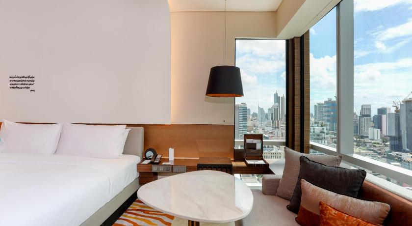 豪华角房间 - 带特大号床 (Deluxe Corner, Deluxe Guest room, 1 King, Corner room)圖片 4