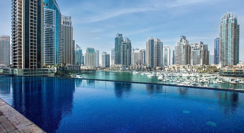 Penthouse in Dubai Marina , Cayan tower , sea view photo