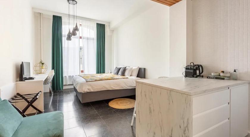 Riverview Studio in Historical Heart of Antwerp photo