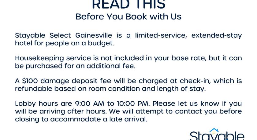 Stayable Select Gainesville photo