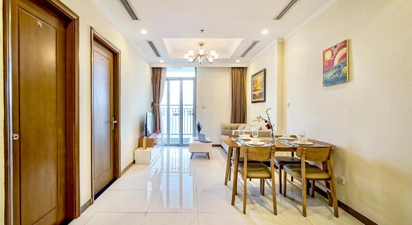 ホーチミン The Lexington Suites, Vinhomes Central Park & Paranomic View 3つ星 ゲストハウス 客室