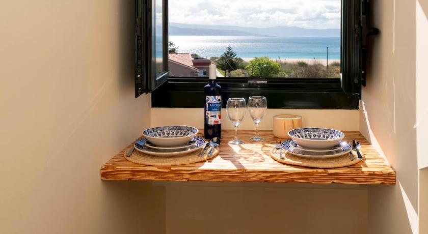 Apartamento Choco Playa de Langosteira en Finisterre con vistas al mar