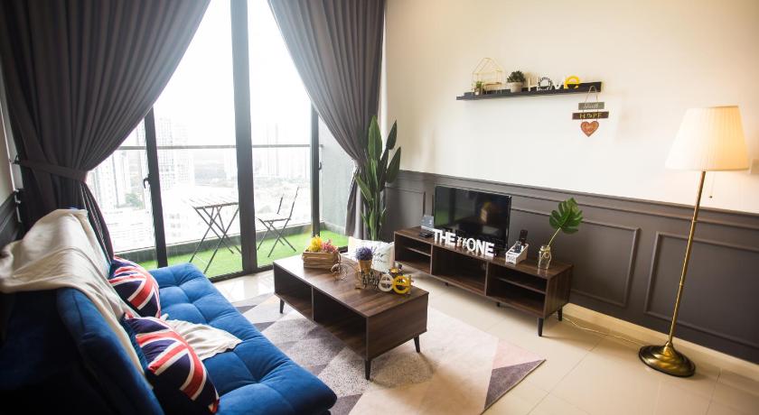 ジョホールバル D'Pristine @ Medini for 4-5pax - 5min to Legoland 4つ星 ゲストハウス スイート