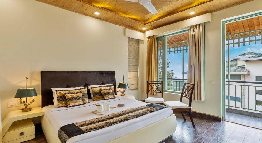 StayVista at Panorama Estate with cosy seating photo