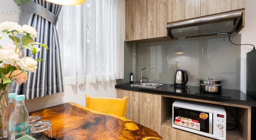 ホーチミン Cactusland Apartment 3つ星 ホテル 客室