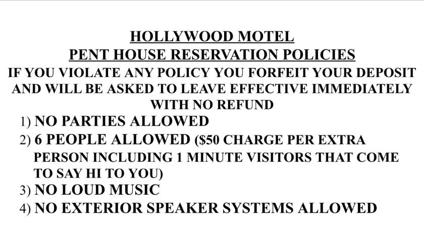 东法明代尔 Hollywood Motel 4星级 住宿 外观