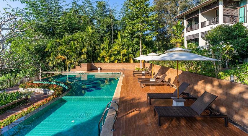 Chiang Saen (Chiang Rai) Bansaeo Garden and Resort 3-Star Hotel lobby