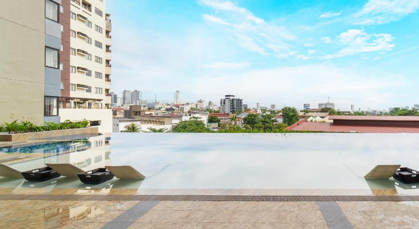 宿务 Infini by J&J ( Persimmon Studio | WiFi | Pool ) 4星级 单人房 景观