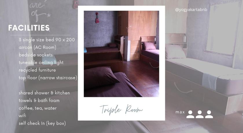 Image of Triple Room with Shared Bathroom 1