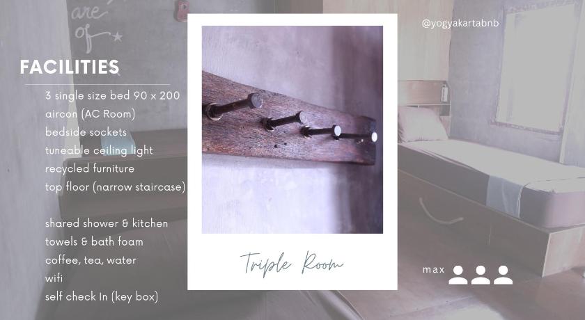 Image of Triple Room with Shared Bathroom 2