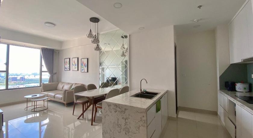 ホーチミン Best View River - River Gate Apartment 4つ星 ゲストハウス 眺望