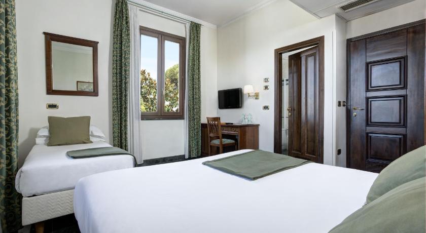 로마 그랜드 호텔 델 지아니콜로 (Grand Hotel Del Gianicolo) 4성급 호텔 레스토랑