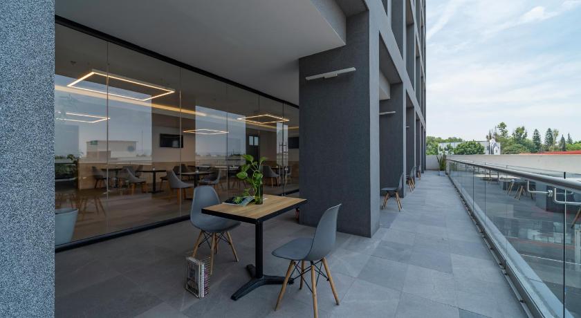 balkon/terras Stadía Suites Querétaro Centro Histórico