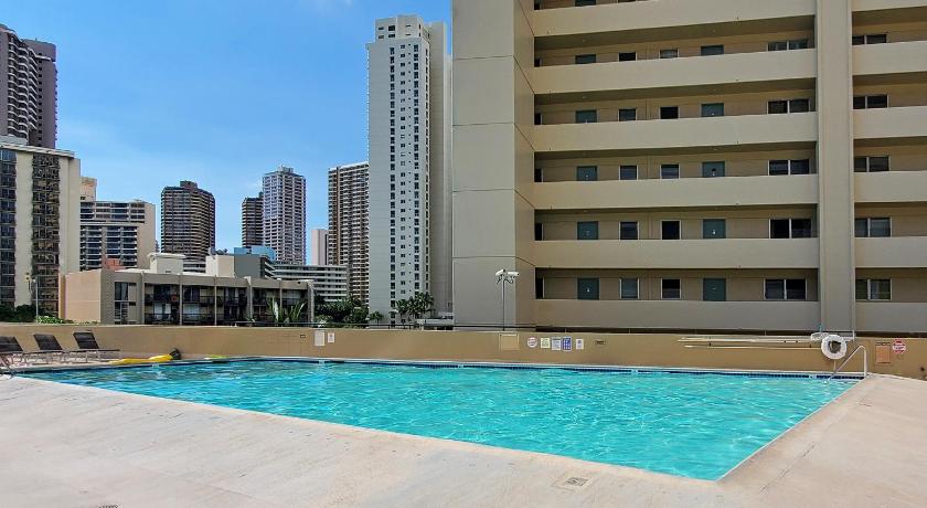 호놀룰루 (HI) Waikiki beach cozy studio no resort fee 3성급 숙소 부대시설