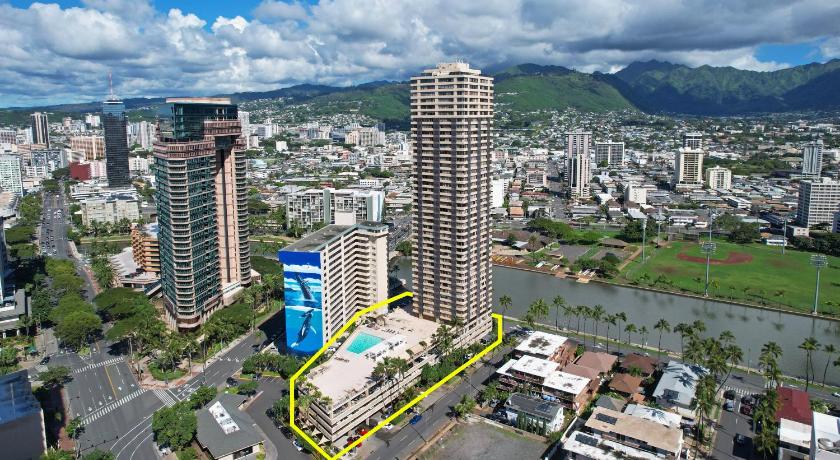 호놀룰루 (HI) Waikiki beach cozy studio no resort fee 3성급 숙소 객실