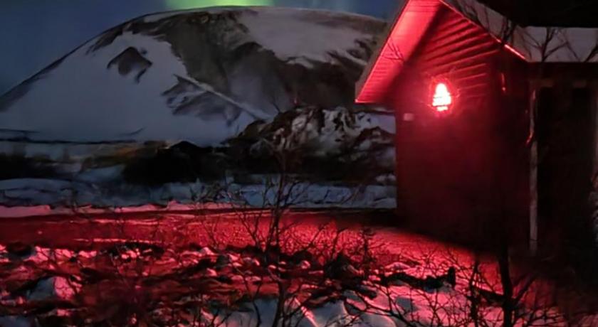 House in lava photo