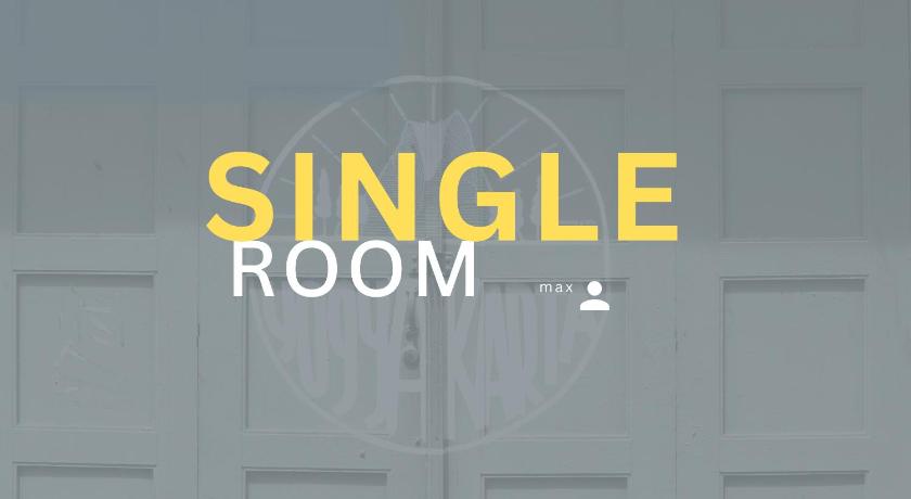 Kamar Single dengan Shower dan Toilet Bersama