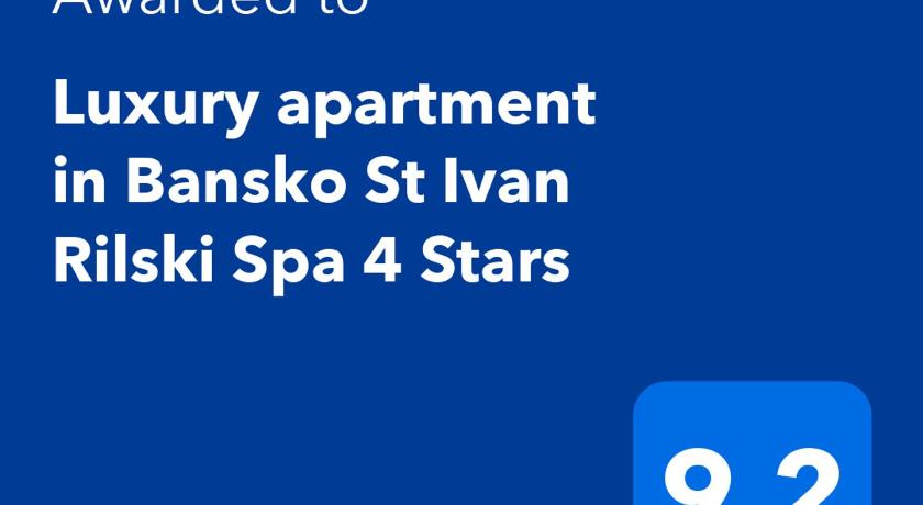 Luxury apartment in Bansko St Ivan Rilski Spa 4* - image 31
