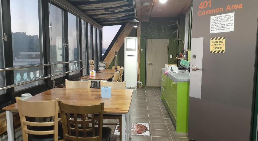 全州 Jeonju International Hostel ホテル 眺望