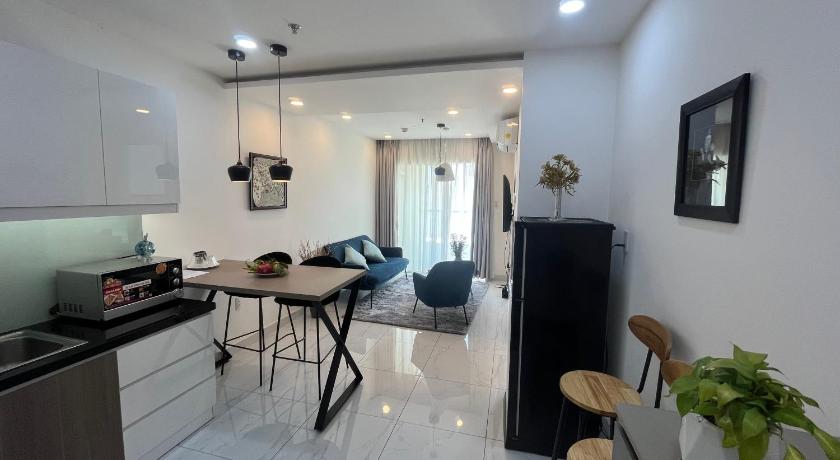 胡志明市 Căn hộ phong cách pastel 2 phòng ngủ Nam Kỳ  4星级 民宿 大堂