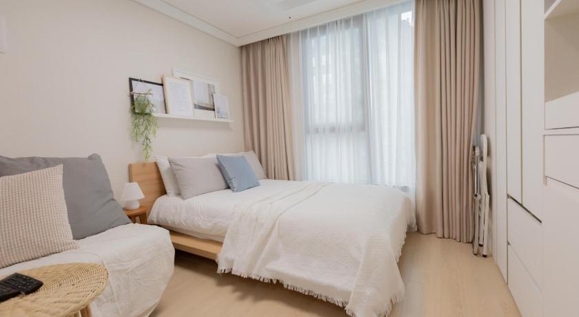 ソウル Theshare Residence 1つ星 ホテル 眺望