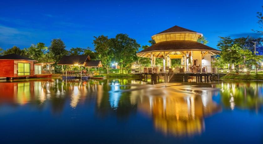 ナコーンパトム Boat House Boutique Riverside 4つ星 ホテル 客室