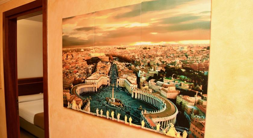 ローマ Hotel Anacapri 2つ星 ホテル 外観