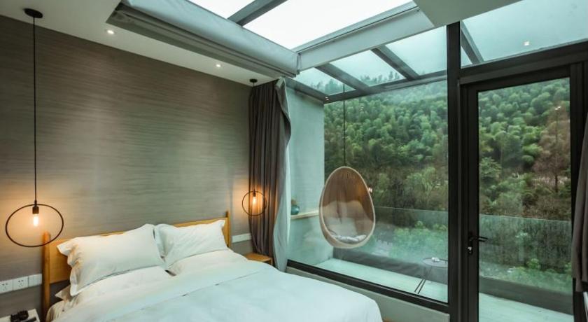 황산 Villa EN Emerald Valley, Huangshan 게스트하우스 로비
