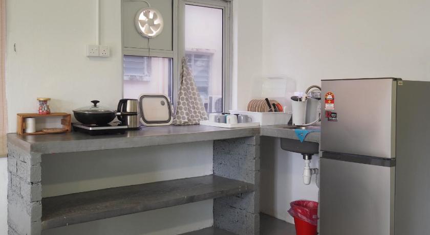 マラッカ Cloth Art 1|4minswalk to carfreezone|By Shine Stay 4つ星 ゲストハウス 客室