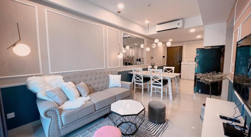 胡志明市 Yu Stay Lux & Cozy 2Bedrs Soho Residence Bui Vien  4星级 酒店 餐厅