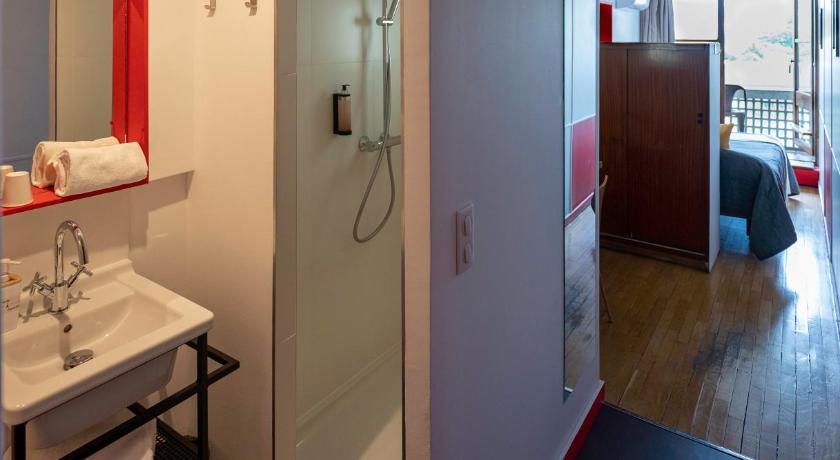 Bathroom, Hotel le Corbusier in Marseille