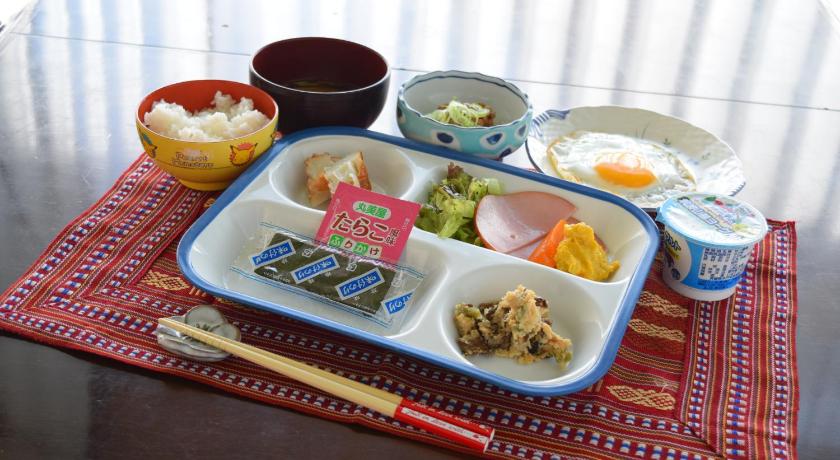 a tray of food on a table, Hotel New Umeya in Tsukuba