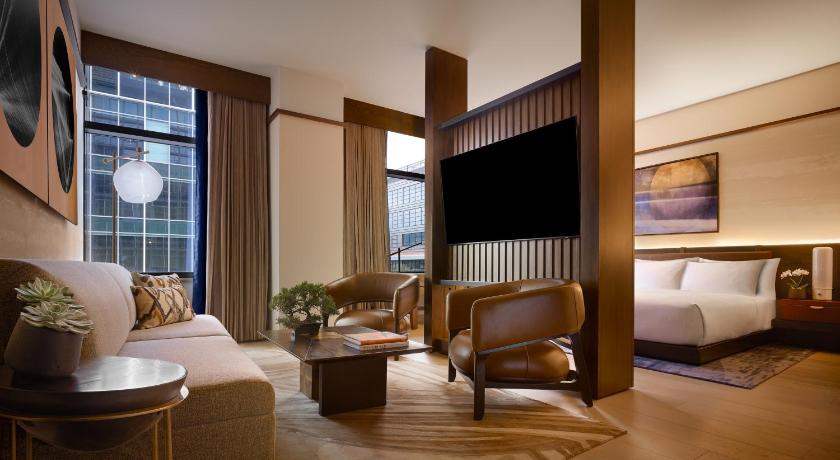 애틀랜타 (GA) Nobu Hotel Atlanta 5성급 호텔 로비