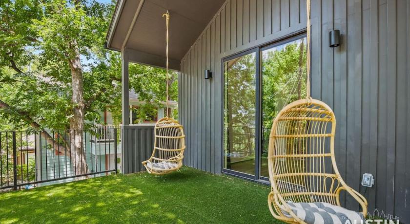 오스틴 (TX) Super Stunning Back House w Terrace in East Chavez 4성급 숙소 부대시설
