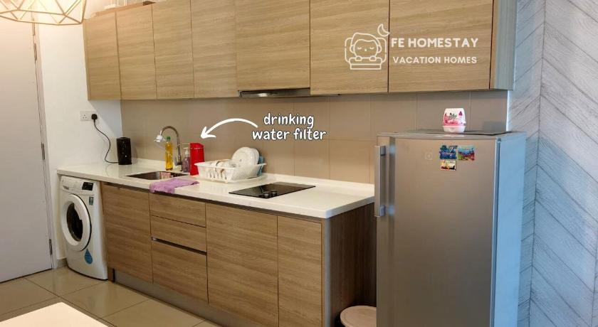 莎阿南 FE Cozy iCity Homestay 2BR 3PAX IDCC SACC PKNS 4星级 民宿 套房