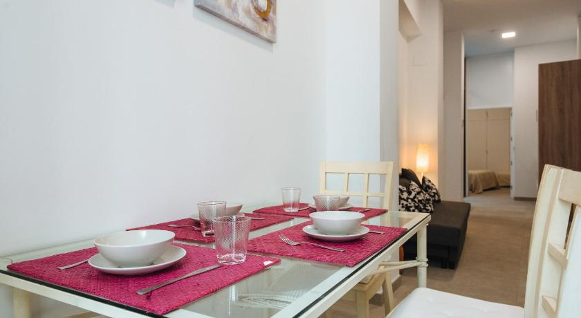 塞维利亚 Panther Home Feria 4星级 单人房 餐厅