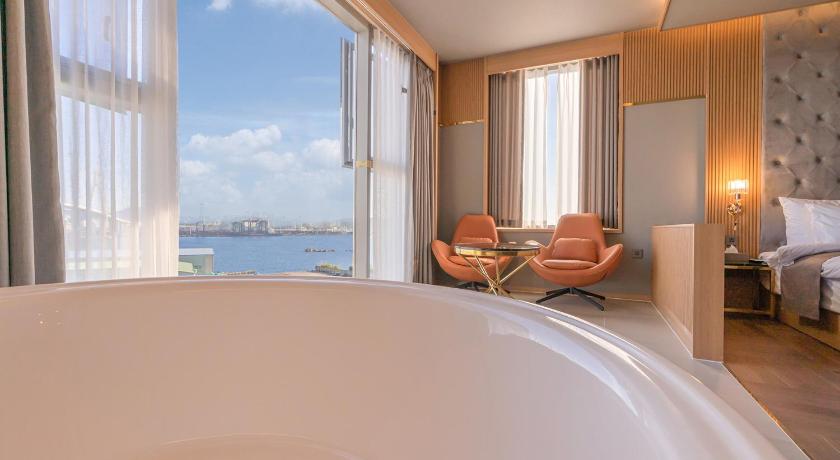 釜山 Grand Bern Hotel 2星级 酒店 大堂