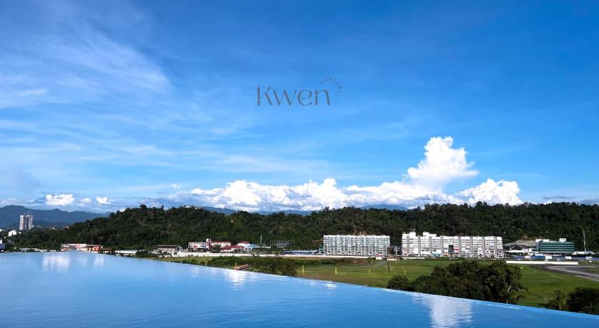 Kota Kinabalu KWEN Suites-Tanjung Aru InfinityPool Seaview/Airport View 4-Star Guesthouse restaurant